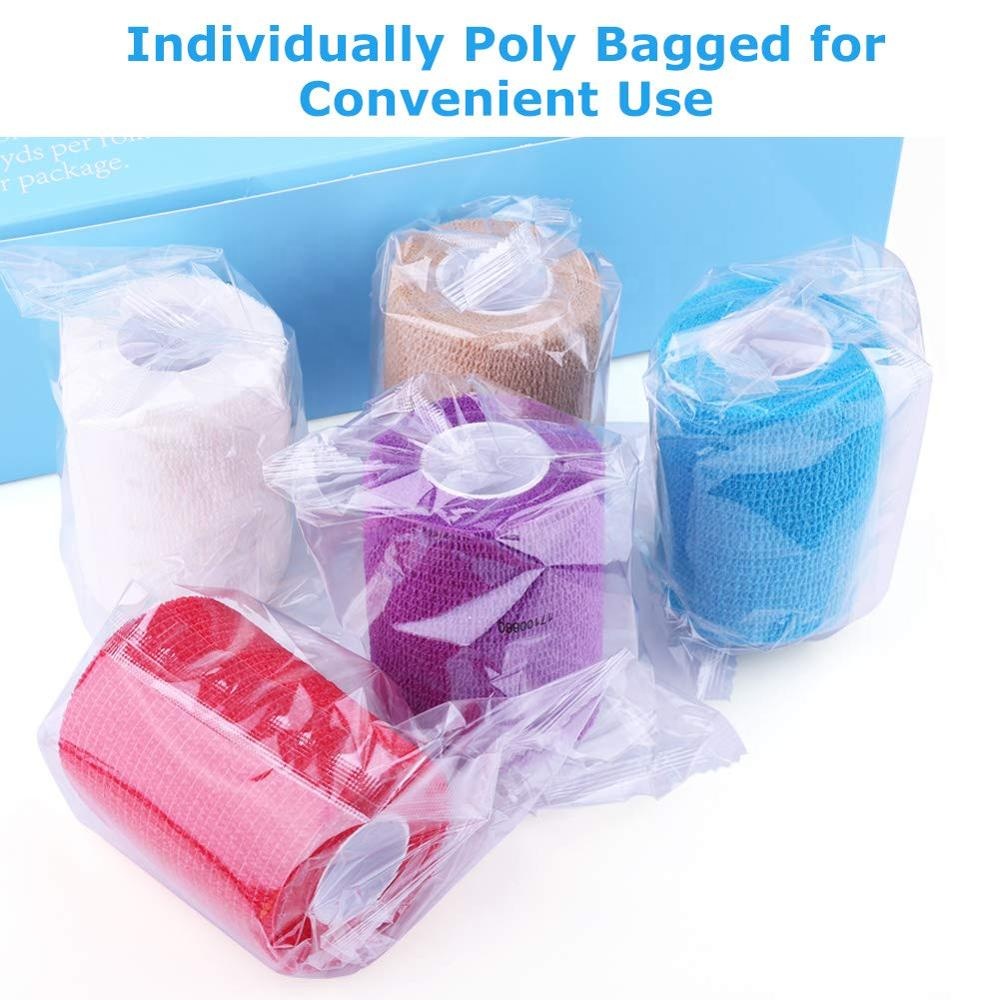 Self- ကော် elastic bandages များအတွက်ကြိုတင်ကာကွယ်မှုလေးခုကြိုတင်ကာကွယ်မှုများ